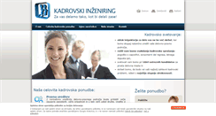 Desktop Screenshot of kadrovsko-svetovanje.si